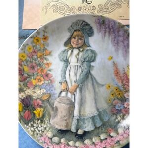 Reco John McClelland Mary Mary Mother Goose Plate 1979 Limited Edition COA Box